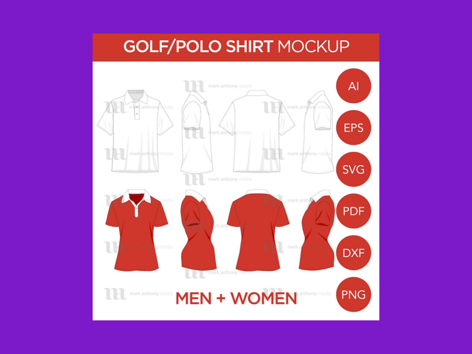 Polo Shirt Mockup Template by MasterBundles on Dribbble