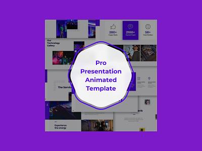Pro Presentation Animated Template animated presentation template