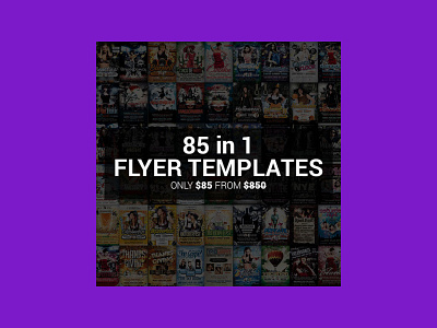 BIG MASSIVE 85 Flyer Templates Bundle bundle flyer templates