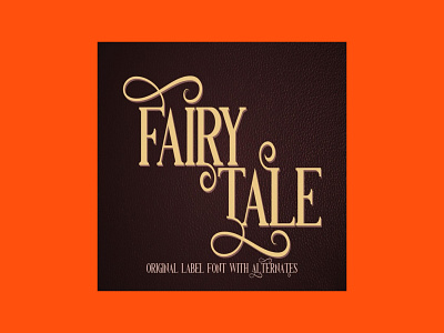Fairy Tale Typeface fairy tale typeface