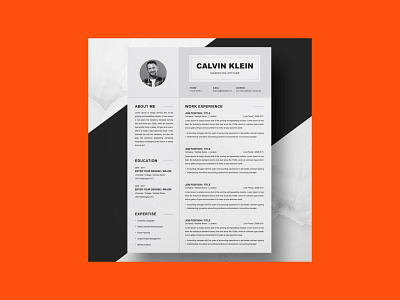 Marketing Officer Resume Template