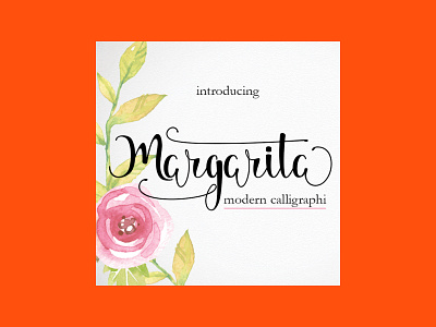 Margarita Handwritten Font font handwritten