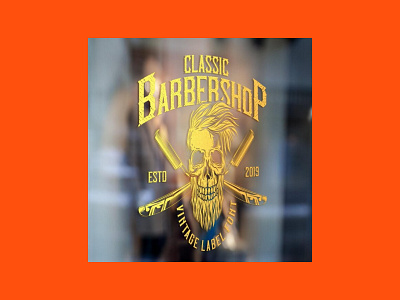 Classic BarberShop Font barbershop classic font