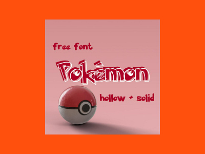 Pokémon Free Pokemon Font