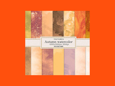 Autumn backgrounds: 18 watercolor backgrounds autumn backgrounds watercolor