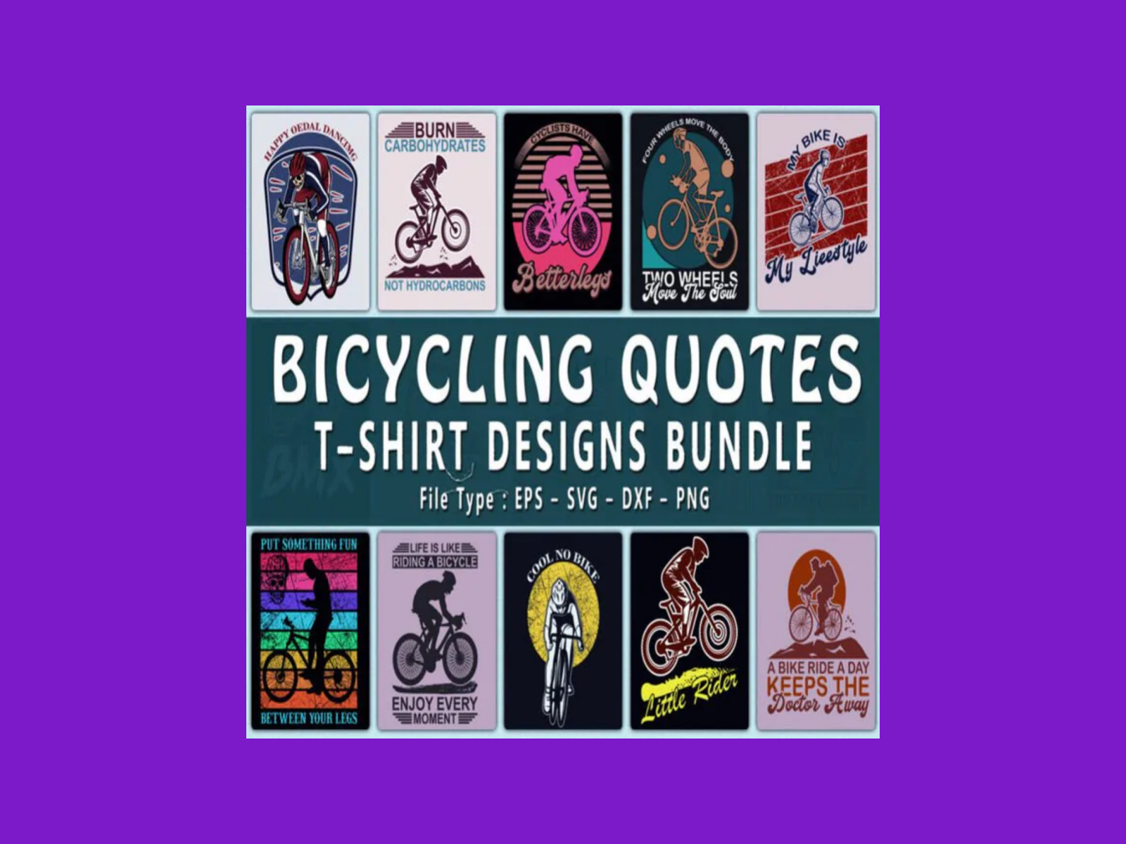 Trendy 20 Bicycle T Shirts Design Bundle By MasterBundles On Dribbble   Trendy 20 Bicycle T Shirts Design Bundle 4x 