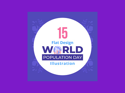 15 World Population Day Illustrations illustrations population day vector
