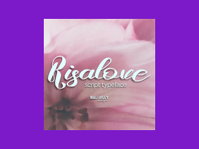 Risalove Script Font font script