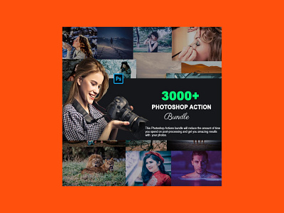 3000+ Exclusive Photoshop Actions