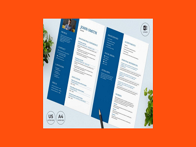 Vacation Rental CV Resume Template