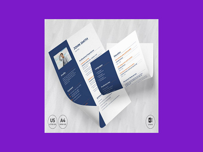 Marketing Agency CV Resume Template