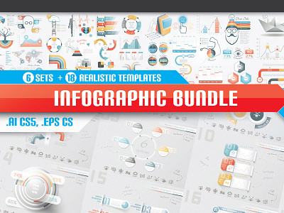 Awesome Infographics Templates Bundle