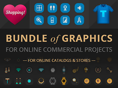 Awesome Graphics for Online Commercial Projects