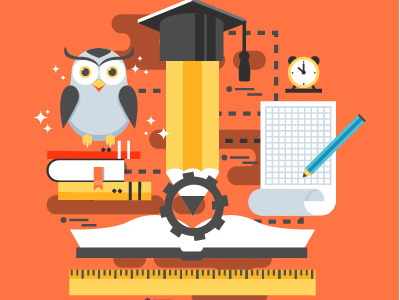 24 Design Templates design education graphics owl template