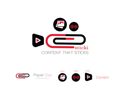 Sticki branding business card design graphic design illustration logo modern card ux vector
