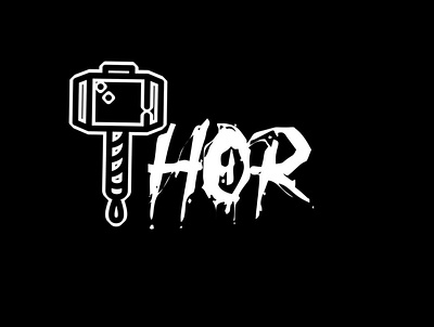 Thor (Tshirt design) branding graphic design illustration marvel super hero thor tshirt tshirt design