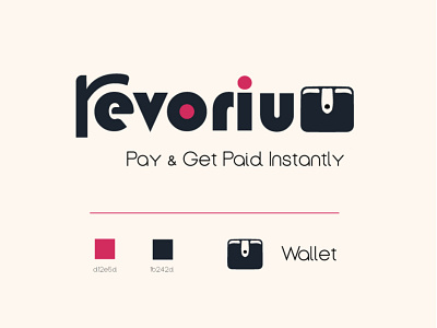 Revorium branding business card design graphic design illustration logo modern card ui ux vector