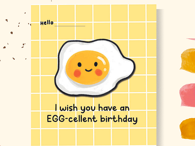 Happy Birthday Card cards graphic design greetingcards happybirthdaycards
