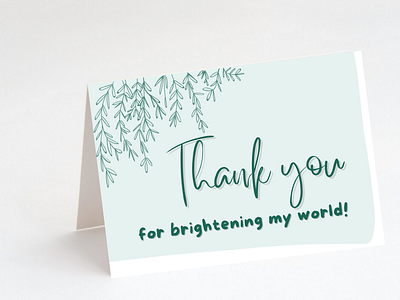 Thank You Card