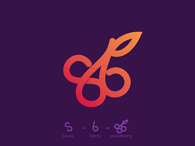 Logo for Snozzberry Design Studio berry branding dailylogochallenge design design studio graphic design logo design logos