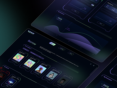 Web3.0 NFT-fi UI/UX Design ui ux web3.0