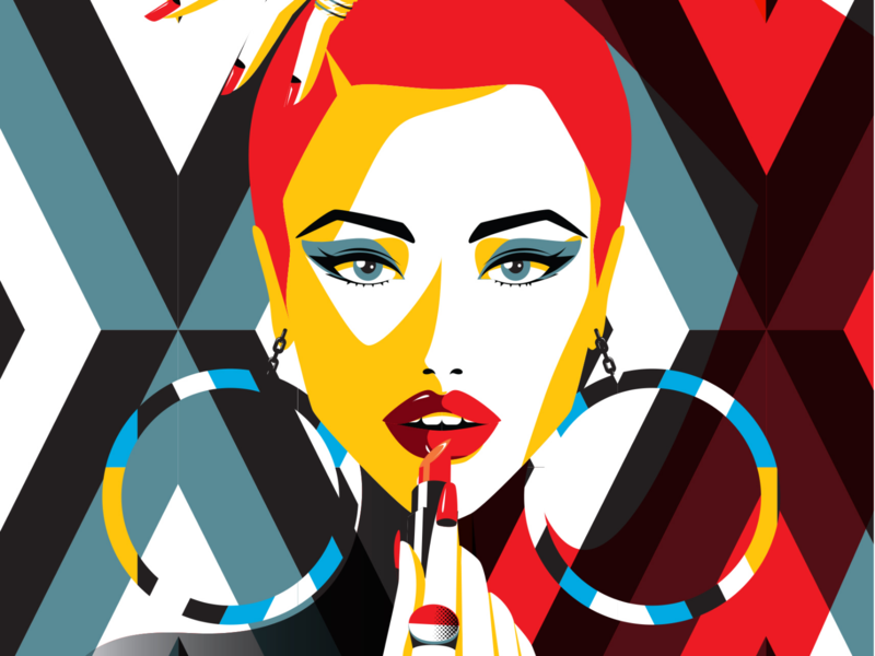 Yordanka Poleganova - Pop, Graphic & Fashion Artist artist fashion graphic illustrator