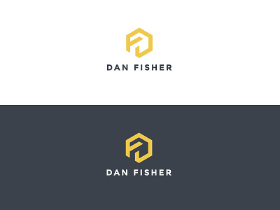 Dan Fisher Brand Logo branding dan fisher envato identity logo logotype mark themeforest