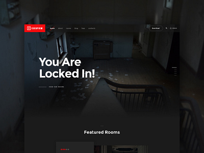 Escapium - Escape Room Game WordPress Theme