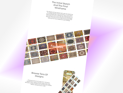 Teamcheh Vakil Carpet Selling Shop App 3d app branding case study design graphic design illustration logo ui ux vector