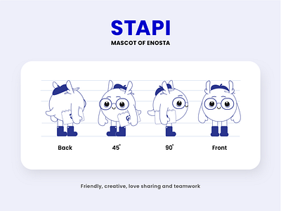 Stapi - Enosta Mascot Design