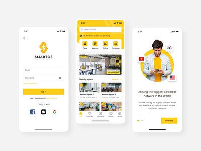 Smartos Booking App - Booking Flow app design uxui