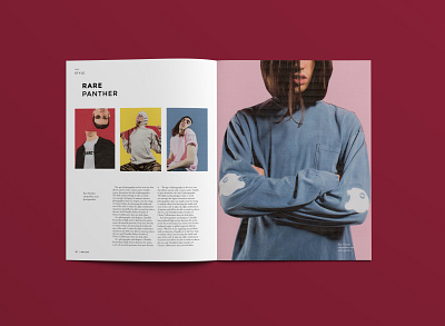 Pages Magazine No. 02 Layout Design design graphic design layout magazine pages photography streetwear