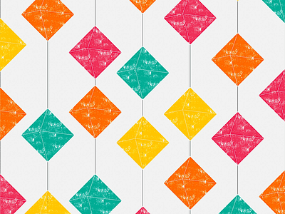 100 days of prints and patterns [30] abstract colorful digital geometric graphic lanterns pattern pattern design print surface design texture vector