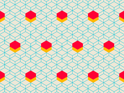 100 days of prints and patterns [74] bright colorful digital geometric geometric design geometry graphic pattern pattern design print surface design vector