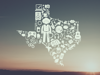 Texas cluster collage sxsw texas
