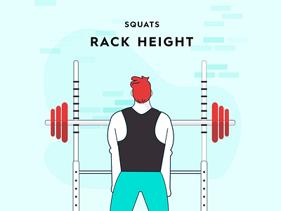 Squat form study - setting rack height