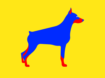 Hansel and Gretel animal design doberman dog dog illustration dogs hansel hansel and gretel illustration pincher