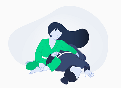 Omoplata bjj design flat grappling illustration jiu jitsu jiu jitsu jiujitsu