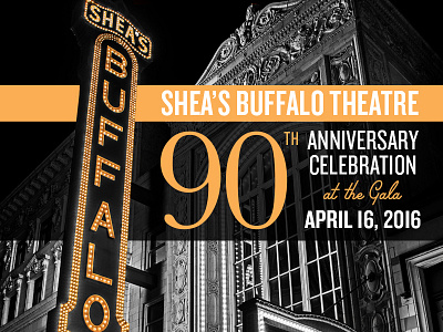 Shea's 90th Anniversary Branding