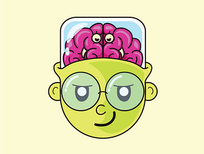 Mind Monster branding design graphic design illustration logo vector