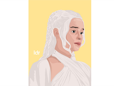 Daenerys Targaryen Vector Art