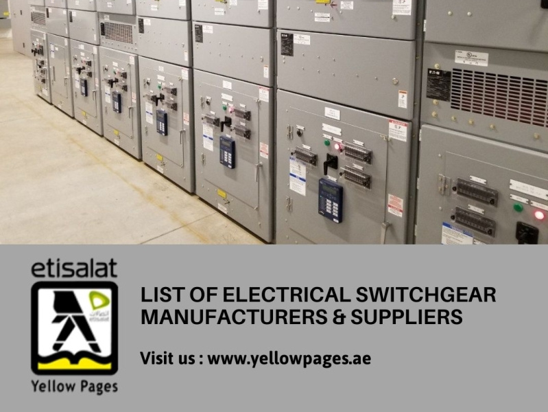 List of Electrical Switchgear Manufacturers & Suppliers by Nikhil