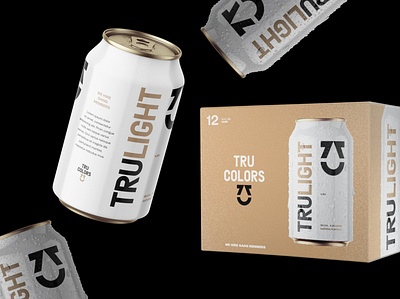 TRU Colors Packaging branding design identity logo packaging print typography