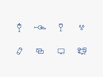 Oil and Cork Icons brand icons illustration logo responsive ui web