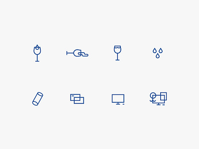 Oil and Cork Icons