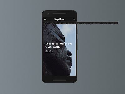 Nav swiping app branding mobile responsive ux web web design