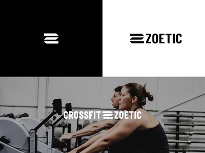 Crossfit Zoetic branding icon logo photography ui ux web