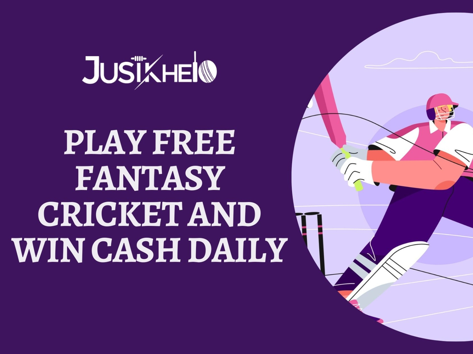 play-free-fantasy-cricket-and-win-cash-daily-by-just-khelo-on-dribbble