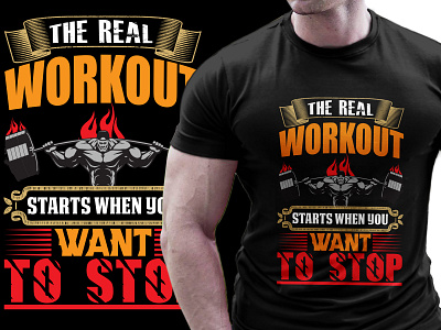 Gym T-shirt Design average selling t shirt beach tshirt branding clothing design clothingbrand design eye catching t shirt graphic design gym t shirt gym t shirt design illustration mensfashion perfect graphic t shirt pod t shirt design print print design printing design t shirt t shirt design typography