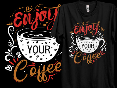 Coffee T-Shirt Design average selling t shirt beach tshirt branding clothing design clothingbrand coffee coffee design coffee t shirt design custom t shirt design eye catching t shirt graphic design illustration mensfashion perfect graphic t shirt pod t shirt design print print design printing design t shirt typography